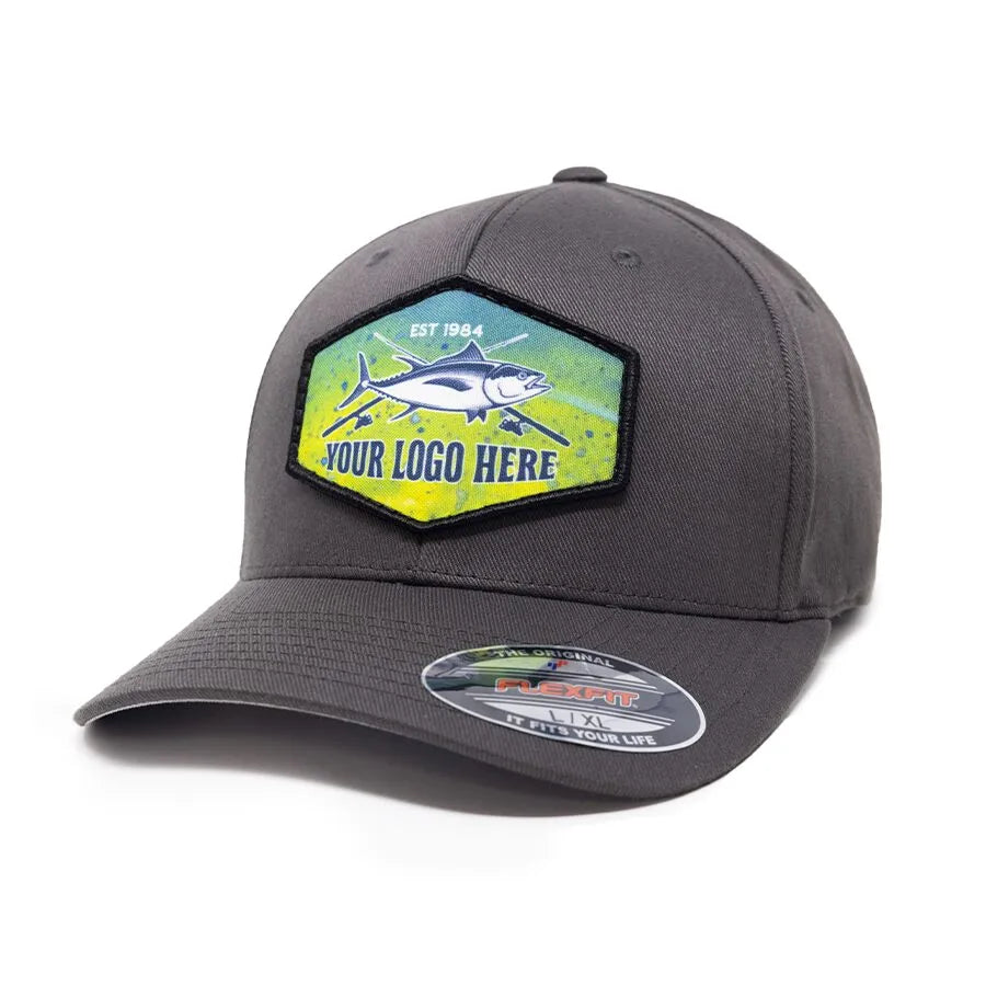 6277-DS Flexfit Wooly Combed Dye Sublimation Patch Hat