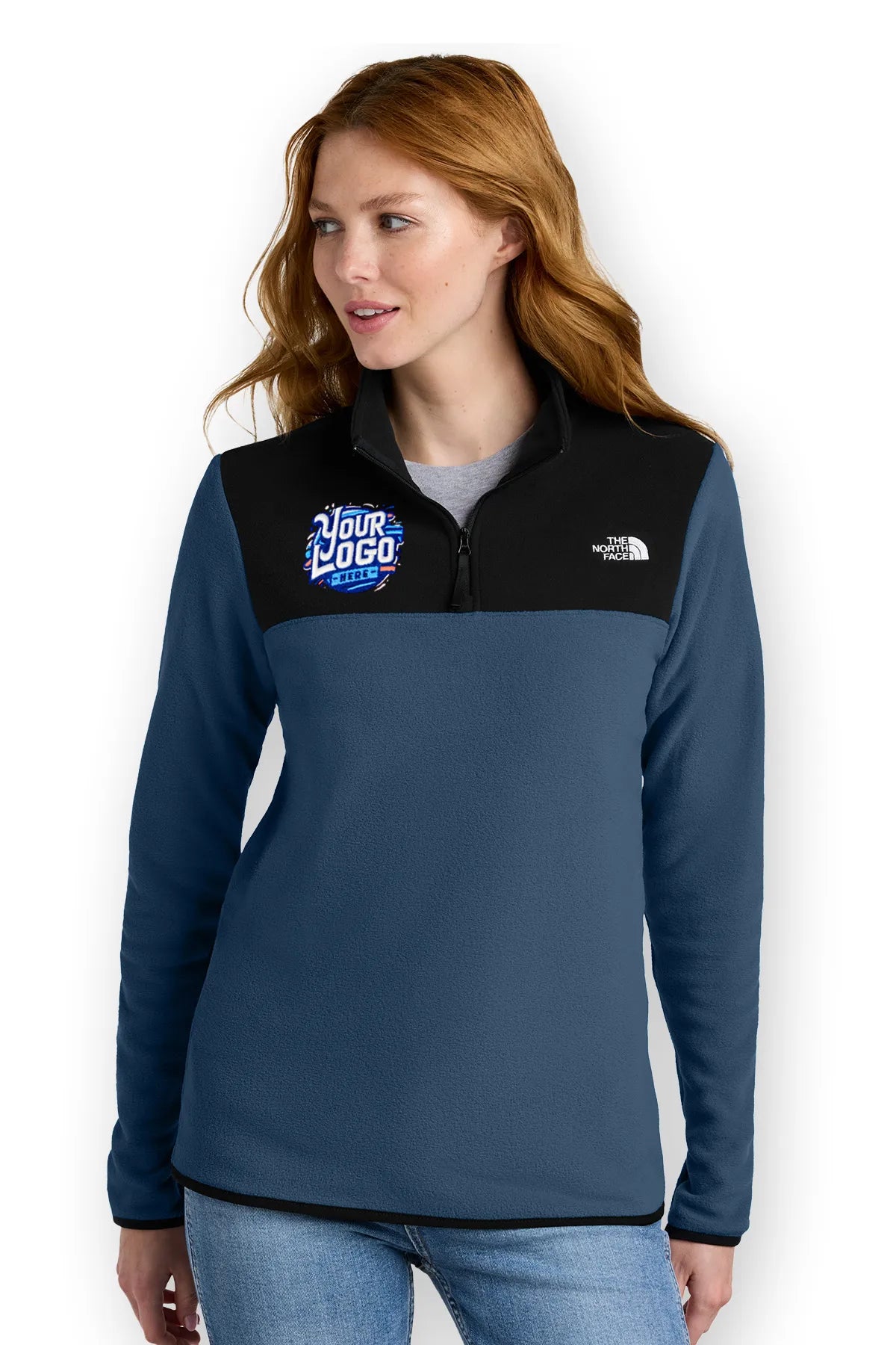 NF0A7V4M – The North Face Ladies Glacier 1/4-Zip Fleece
