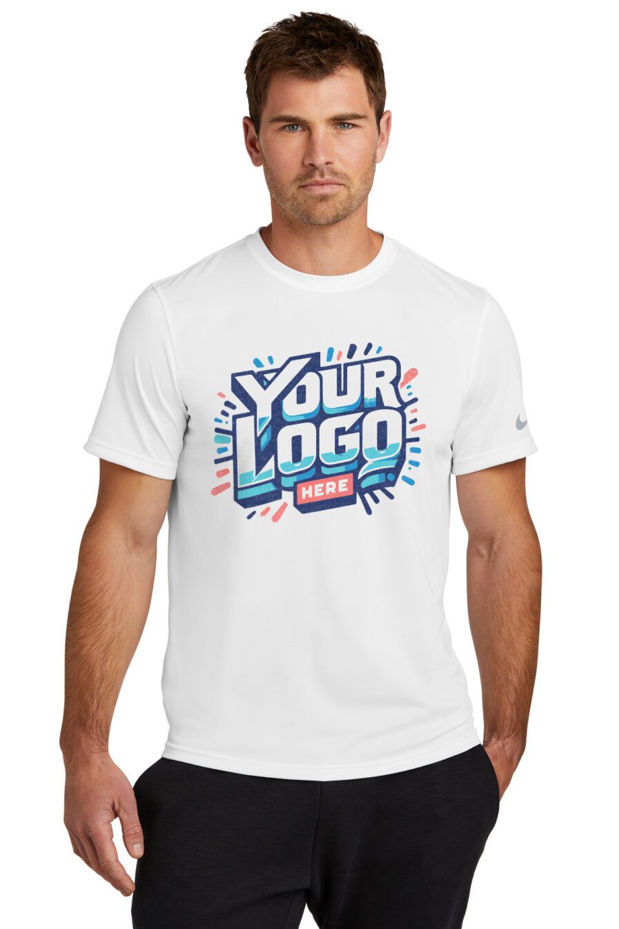 NKDX8730 – Nike Swoosh Sleeve RLegend Tee