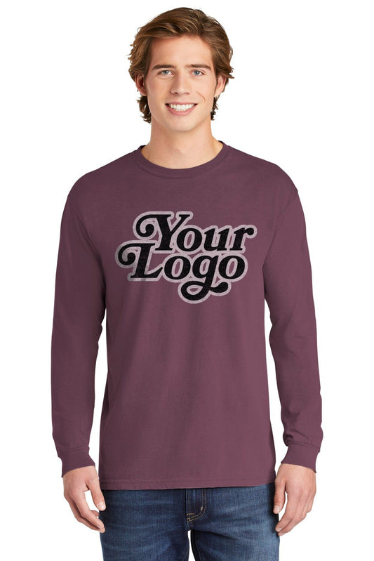 6014 – Comfort Colors – Garment-Dyed Heavyweight Long Sleeve T-Shirt