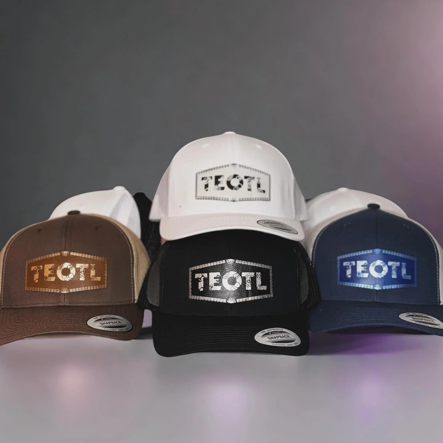 6606-CP Yupoong Pattern Color/Printed Patch Trucker Cap