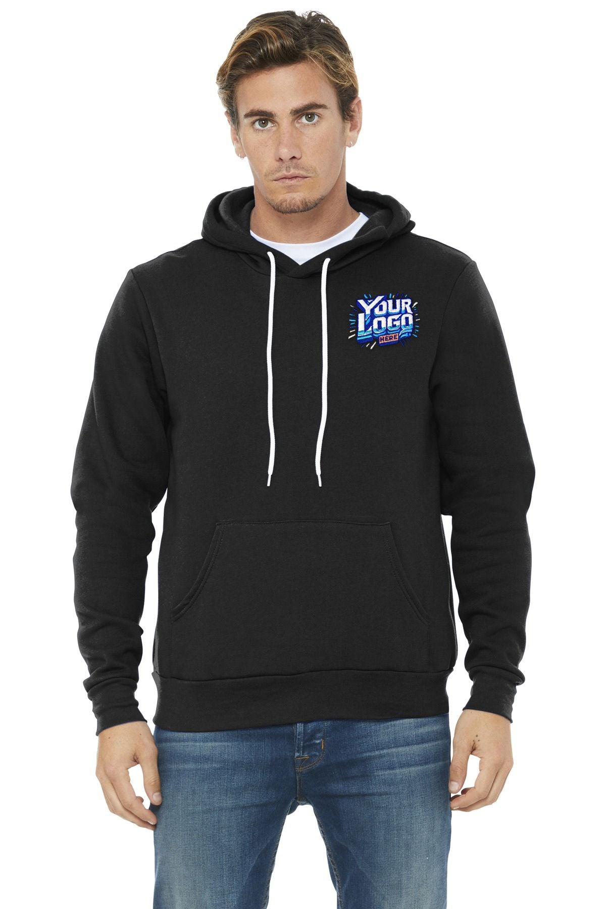 BC3719 – Bella Canvas Unisex Sponge Fleece Pullover Hoodie