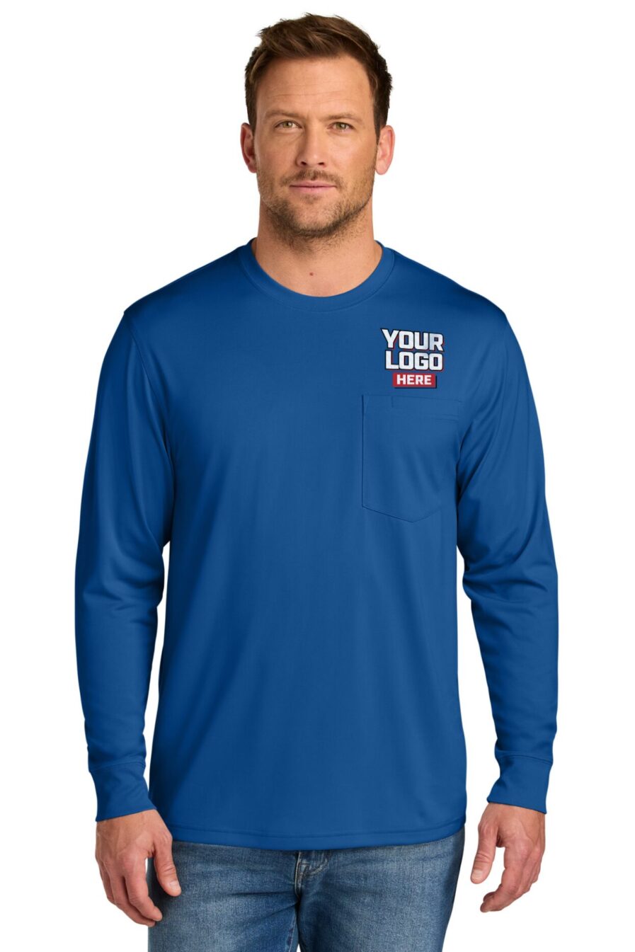 CS440LSP – CornerStone Workwear Pro Long Sleeve Pocket Tee