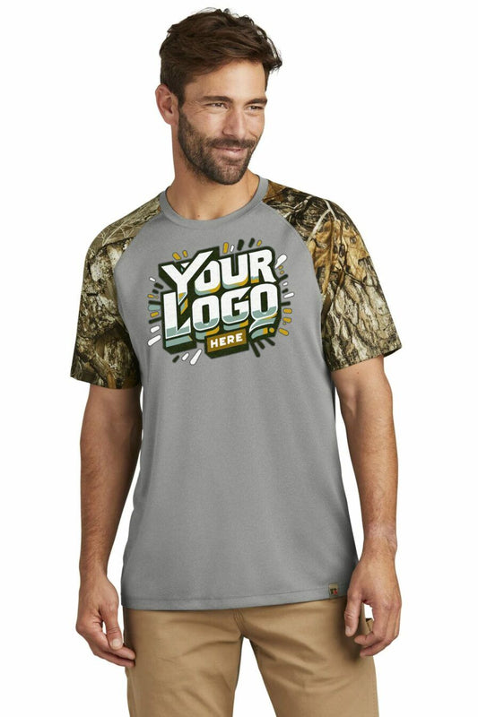 RU151 – Russell Outdoors Realtree Colorblock Performance Tee