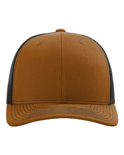 112-MP Richardson Metal Patch Patch Pattern Trucker Cap
